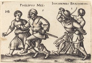 May and June by Sebald Beham