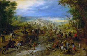 Attack on a Wagon Train, c. 1612
