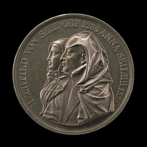 Mechtild von Seedorf and Anna Seiler [obverse] by Sebastian Burger