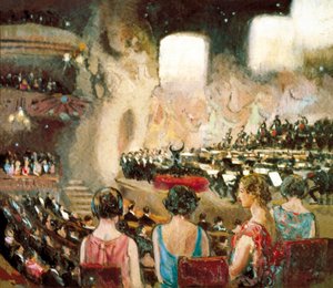 The Orchestra of Pau Casals at the Catalan Musical Palace in Barcelona, 20th Century