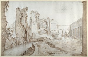 Ruins of the Thermae of Titus by Sebastian Vrancx