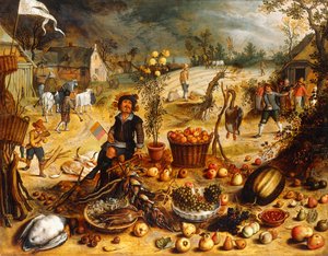 The Four Seasons - Autumn by Sebastian Vrancx