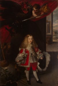 Portrait of Charles II of Spain as a Child by Sebastian de Herrera Barnuevo