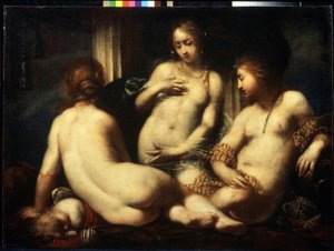 The Three Graces by Sebastiano Mazzoni