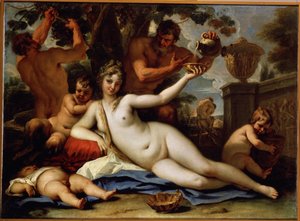 Bacchante and Satyrs