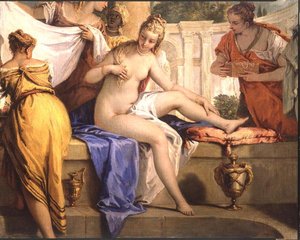 Bathsheba Bathing, c.1725 (detail)