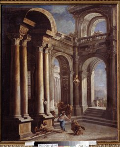 The Healing of the Blind Man of Jericho by Sebastiano Ricci
