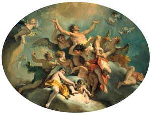 The Glorification of St Sebastian, late 17th-early 18th century
