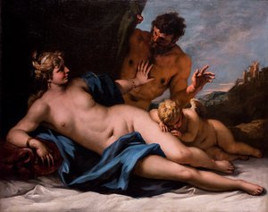Venus Surprised by a Satyr, c. 1720/25 by Sebastiano Ricci
