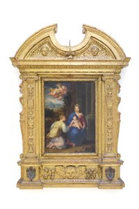 Marriage of St. Catherine by Sebastiano called Bastianino Filippi