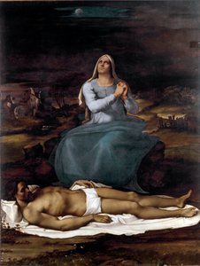Pieta by Sebastiano del (c.1485 1547) Piombo