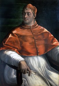 Portrait of Clement VII (Jules de Medici) (1478 - 1534) by Sebastiano del (c.1485 1547) Piombo
