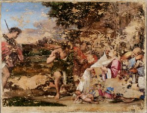 Adoration of the Shepherds (after cleaning, before restoration)