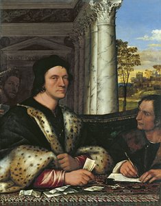 Portrait of Ferry Carondelet with his Secretary