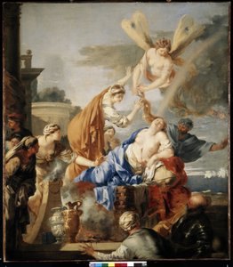 The Death of Dido by Sébastien Bourdon