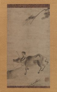 Oxherding, first half of the 15th century