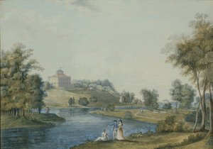 View of the Country Estate Sivoritsy by Semyon Fyodorovich Shchedrin