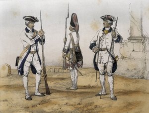 Line Infantrymen during the reign of Charles III of Spain by Serafin Maria Earl of Clonard De Sotto