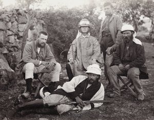 Group of Explorers, Judea District, Palestine, 1867 by Sergeant Henry Phillips