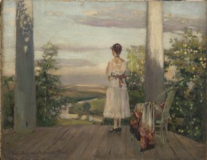Country House of Anton Chekhov at Melikhovo, 1910s by Sergei Arsenevich Vinogradov