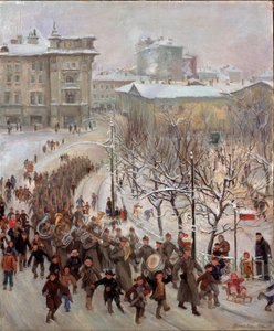 The Red Army Men by Sergei Ivanovich Markin