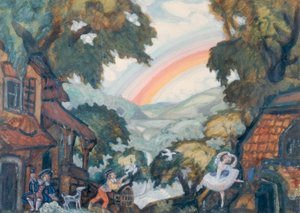 A. Adam, Giselle / Stage Design Sudeikin
