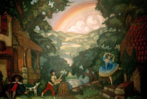 A. Adam, Giselle / Stage Design by Sudeikin