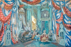 Mozart, Figaro / Stage Design by Sudeikin