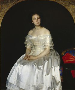 Portrait of Princess Maria Vasilyevna Vorontsova by Sergei Konstantinovich Zaryanko