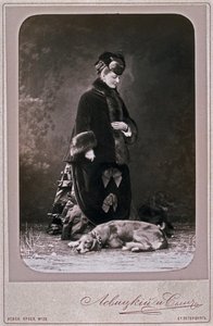 Princess Ekaterina Mikhailovna Dolgorukova 1847-1922, 1870s by Sergei Lvovich Levitsky