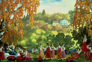 Summery Days in Early Autumn by Sergei Yurevich Sudeikin