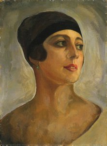 Vera de Bosset Stravinsky by Sergei Yurievich Sudeykin