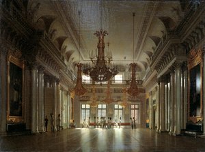 The Hall of the Field Marshal in the Winter Palace