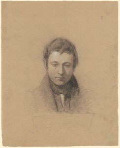 Portrait of John Cheney by Seth Wells Cheney