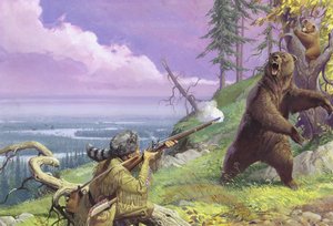 Daniel Boone Blazes the Wilderness Trail by Severino Baraldi