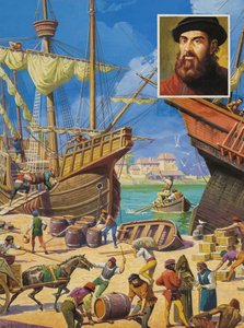 Ferdinand Magellan by Severino Baraldi