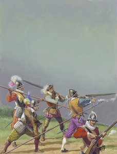 Infantrymen by Severino Baraldi