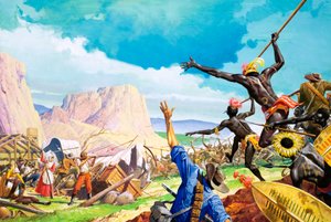 The Boers Fight for the Promised Land by Severino Baraldi