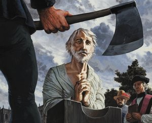 The Execution of Walter Raleigh (1552-1618) by Severino Baraldi
