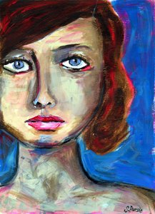 Thoughtful Woman Portrait