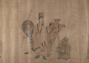 Figure Painting, mid-19th century by Shen Zhenlin
