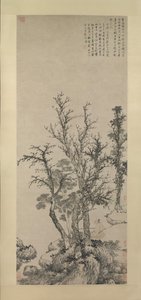 Silent Angler in an Autumn Wood