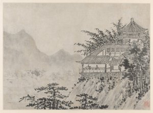 Twelve Views of Tiger Hill, Suzhou: The Thousand Acres of Clouds, after 1490