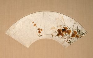 Autumn Leaves and Grasses by Shibata Zeshin