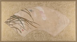 Flowers and Leaves, late 19th century by Shibata Zeshin