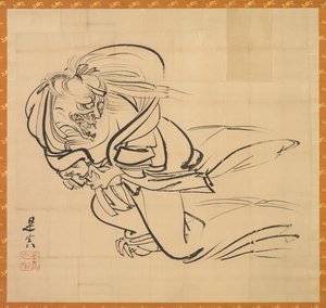 Ibaraki by Shibata Zeshin