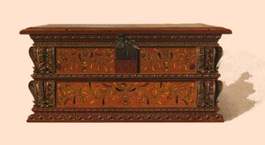 Oak Inlaid Box, 1904