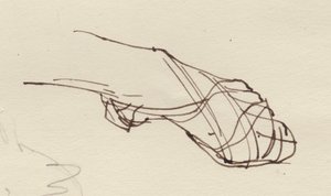 Foot study by Shirley Markham