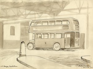 L.T. Garage, Chalk Farm by Shirley Markham