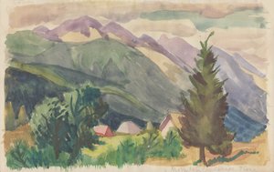 Mountain Landscape, Tione by Shirley Markham